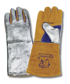 Panther Aluminised Gauntlets