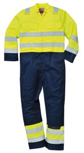BIZ7 Hi-Vis Anti-Static BizFlame Pro Coverall