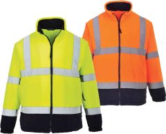 F301 Hi-Vis Two Tone Fleece