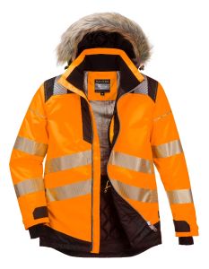PW369 PW3 Hi-Vis Winter Parka Jacket 
