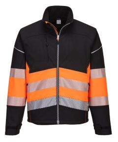 PW375 PW3 Hi-Vis Softshell Jacket 