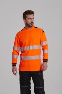 T185 PW3 Hi-Vis T-Shirt L/S